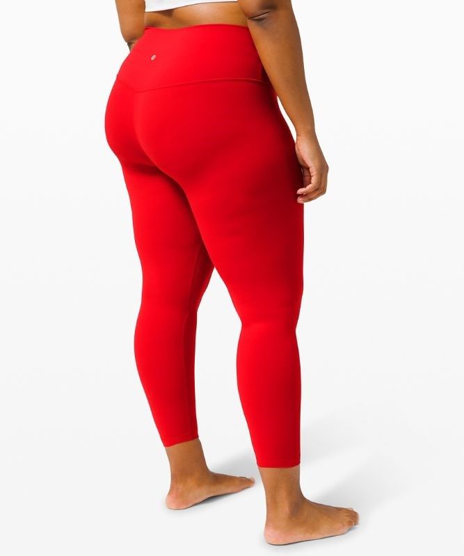 Lululemon Align HR Pant 25 Leggings Dam Mörkröda | KJTF-29485