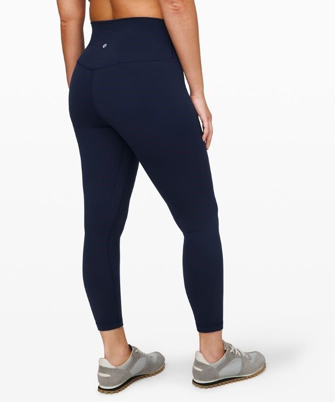 Lululemon Align HR Pant 25 Leggings Dam Marinblå | JTBH-97680