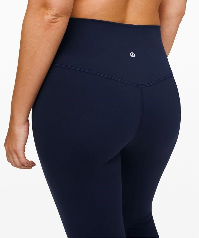 Lululemon Align HR Pant 25 Leggings Dam Marinblå | JTBH-97680