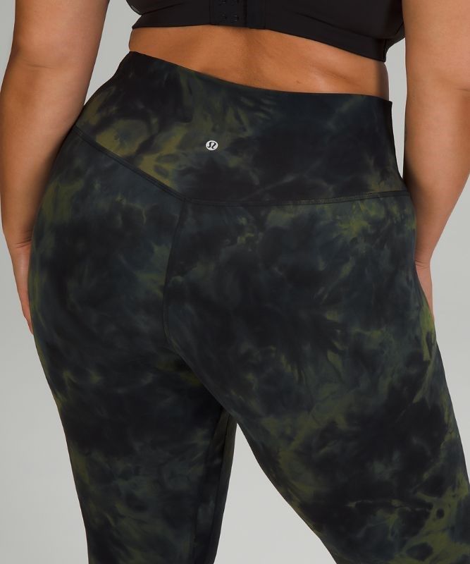 Lululemon Align HR Pant 25 Leggings Dam Mörkgrå Bruna Gröna | JGLU-46981