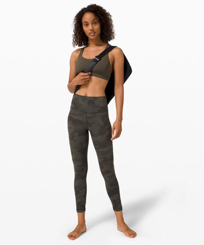 Lululemon Align HR Pant 25 Leggings Dam Camo Mörkolivgröna Olika Färger | EUIQ-50241