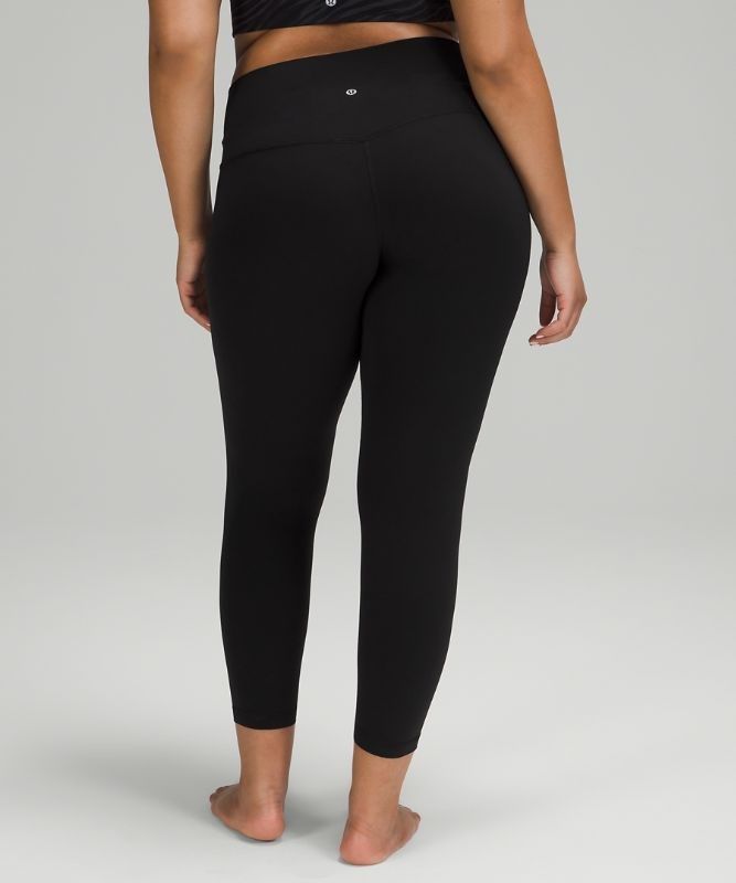 Lululemon Align HR Pant 25 Leggings Dam Svarta | WHEP-53476