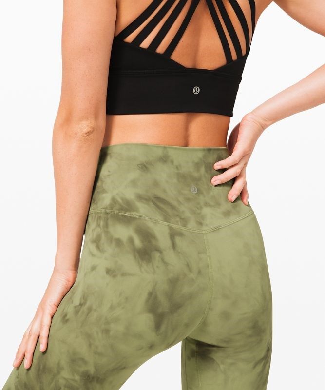 Lululemon Align HR Pant 28 Leggings Dam Gröna Olivgröna | SLBP-72153