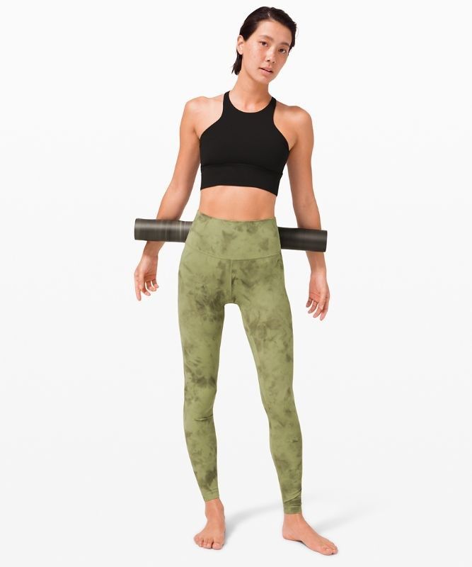 Lululemon Align HR Pant 28 Leggings Dam Gröna Olivgröna | SLBP-72153