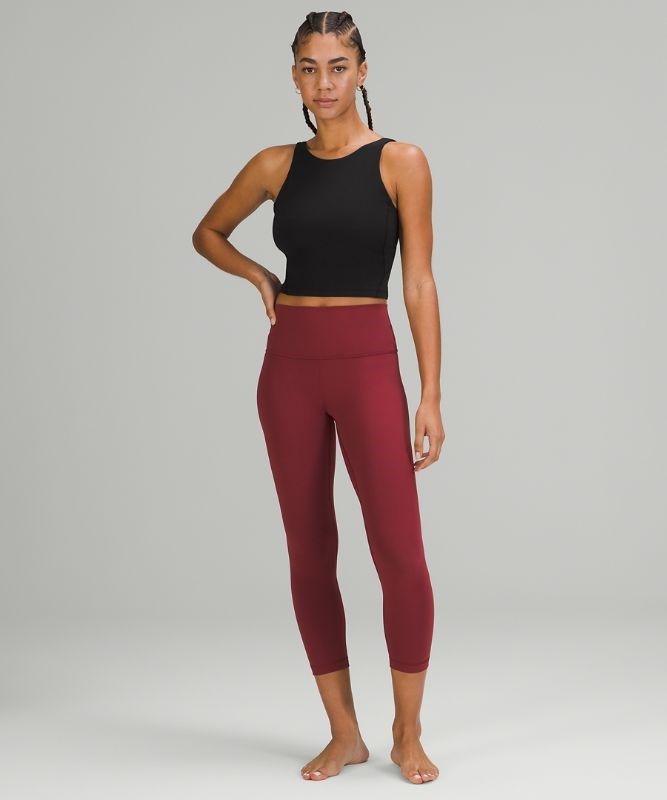 Lululemon Align High-Neck Tank Top Blast Dam Svarta | OYSK-72638