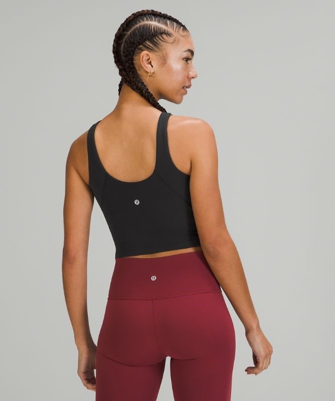 Lululemon Align High-Neck Tank Top Blast Dam Svarta | OYSK-72638