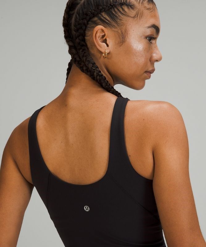 Lululemon Align High-Neck Tank Top Blast Dam Svarta | OYSK-72638