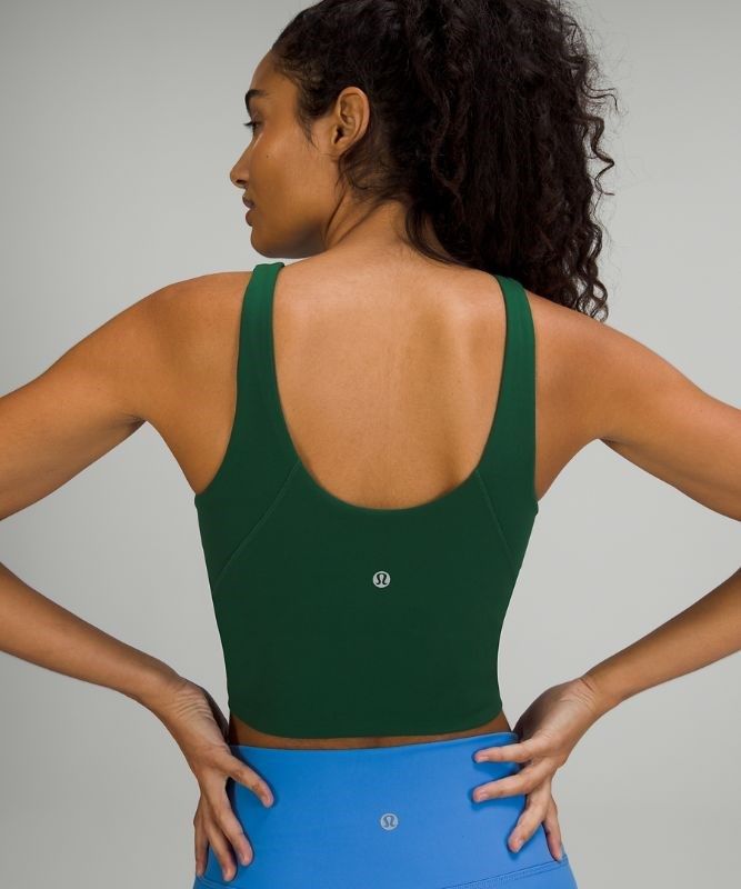 Lululemon Align High-Neck Tank Top Blast Dam Gröna | LDNB-91256