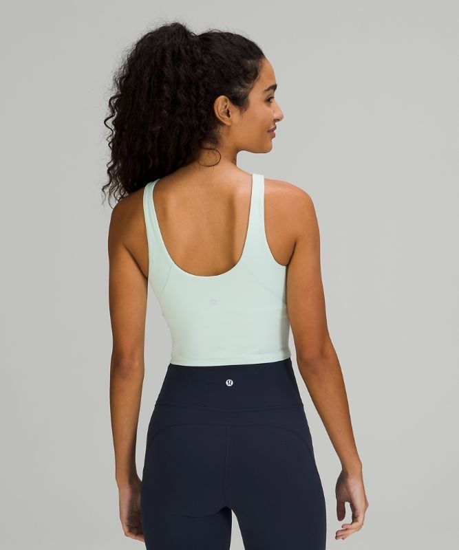 Lululemon Align High-Neck Tank Top Blast Dam Mintgröna | AGHK-30462