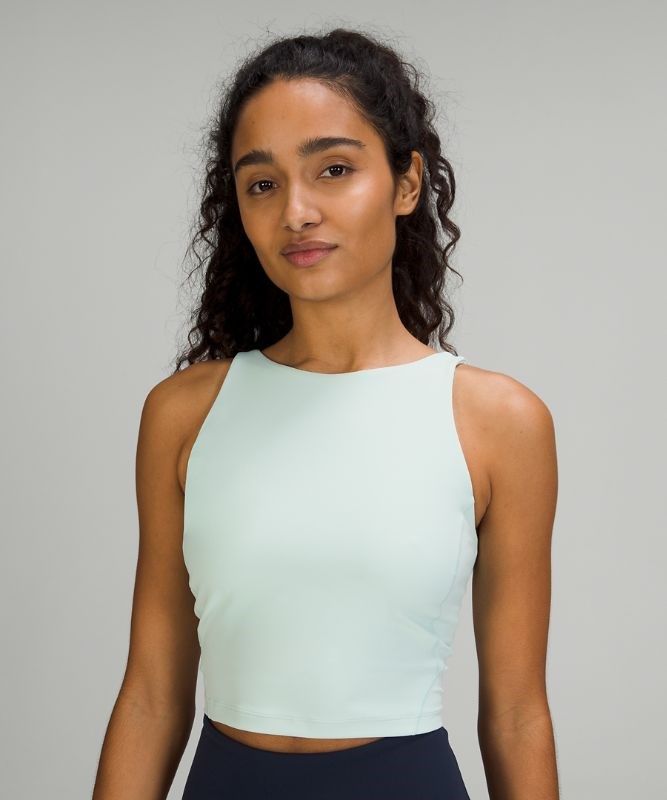 Lululemon Align High-Neck Tank Top Blast Dam Mintgröna | AGHK-30462