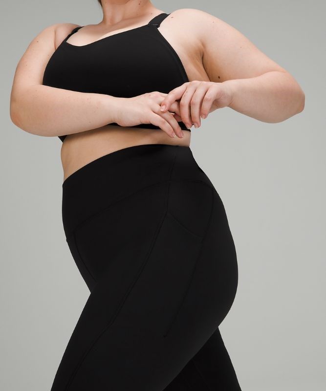 Lululemon Align High-Rise 25 Pockets Leggings Dam Svarta | ZNAW-92078