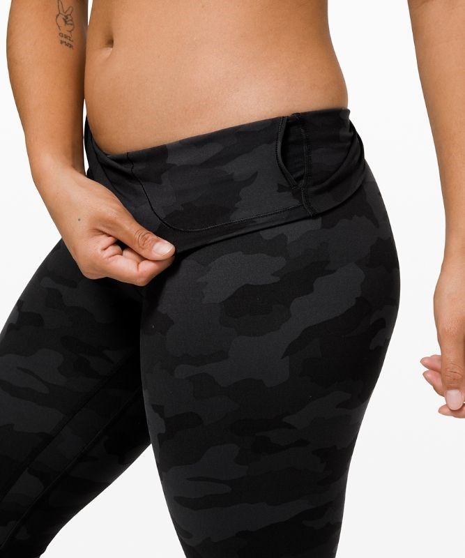 Lululemon Align High-Rise Crop 21 Leggings Dam Camo Svarta Olika Färger | KEDQ-41268