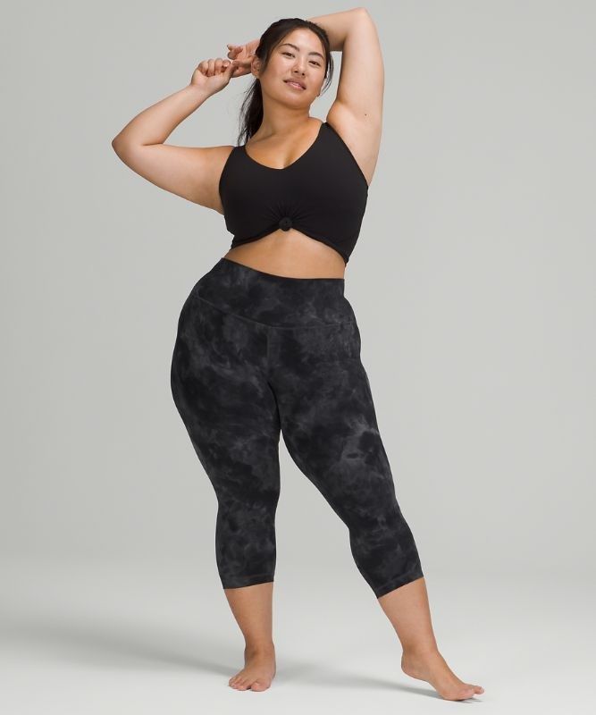 Lululemon Align High-Rise Crop 21 Leggings Dam Grå Mörkgrå | JVYI-03685