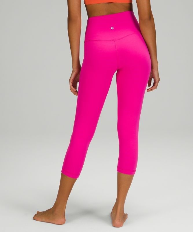 Lululemon Align High-Rise Crop 21 Leggings Dam Rosa | VRDW-05264