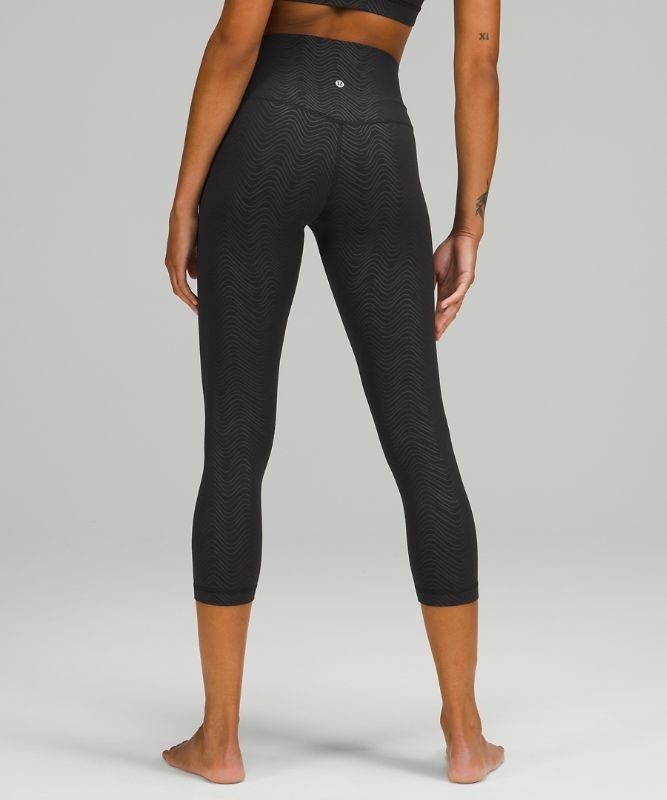 Lululemon Align High-Rise Crop 23 Leggings Dam Svarta | YSVU-42897