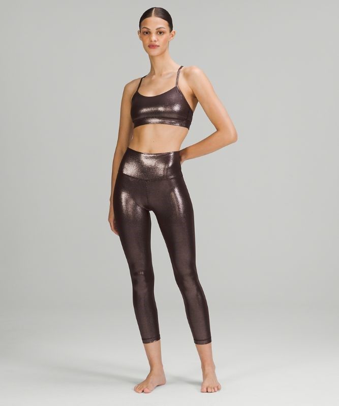 Lululemon Align High-Rise Crop 23 Shine Leggings Dam Olika Färger | WMHV-67394