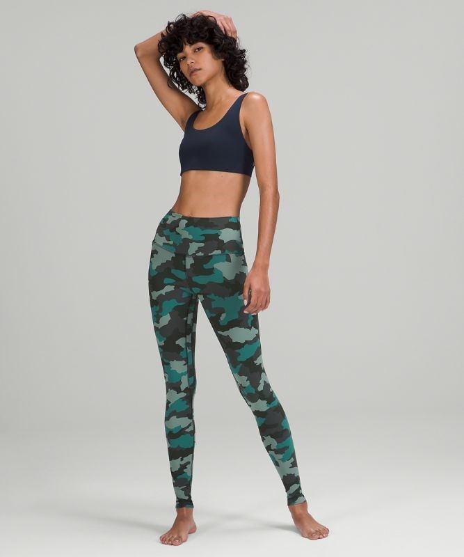 Lululemon Align High-Rise Pant 28 Leggings Dam Camo Turkos Olika Färger | NPDH-32587