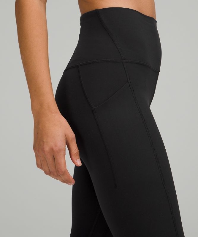 Lululemon Align High-Rise Pant with Pockets 28 Leggings Dam Svarta | DQGU-91027