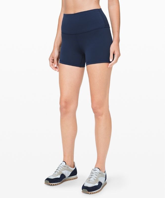 Lululemon Align High-Rise Short 4 Shorts Dam Marinblå | QBZE-47531
