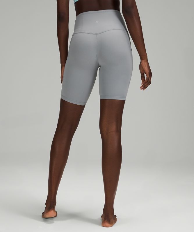 Lululemon Align High-Rise Short 8 Pockets Shorts Dam Grå | WYRX-52601