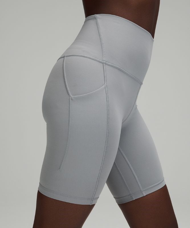 Lululemon Align High-Rise Short 8 Pockets Shorts Dam Grå | WYRX-52601