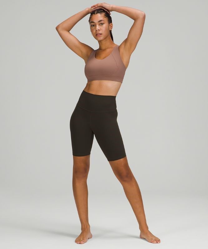 Lululemon Align High-Rise Short 8 Shorts Dam Mörkolivgröna | ZEGF-14652