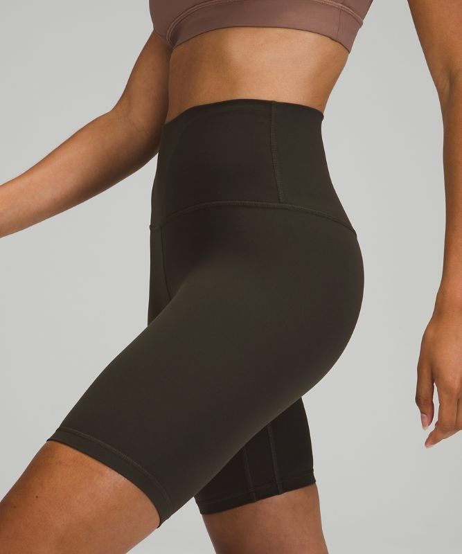 Lululemon Align High-Rise Short 8 Shorts Dam Mörkolivgröna | ZEGF-14652