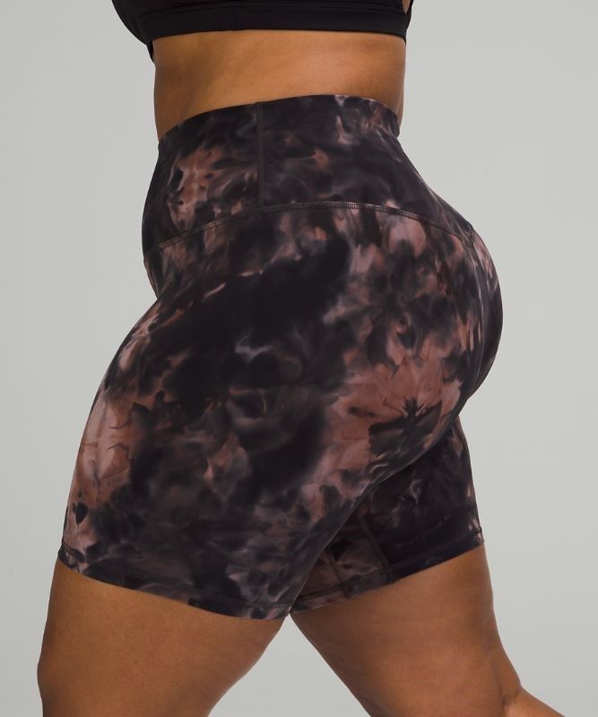 Lululemon Align High-Rise Short 8 Shorts Dam Mörkgrå Rosa | EAVU-07852