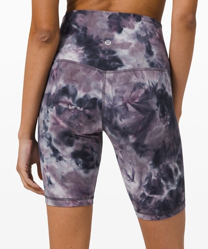 Lululemon Align High-Rise Short 8 Shorts Dam Lila Mörkgrå | THXZ-56928