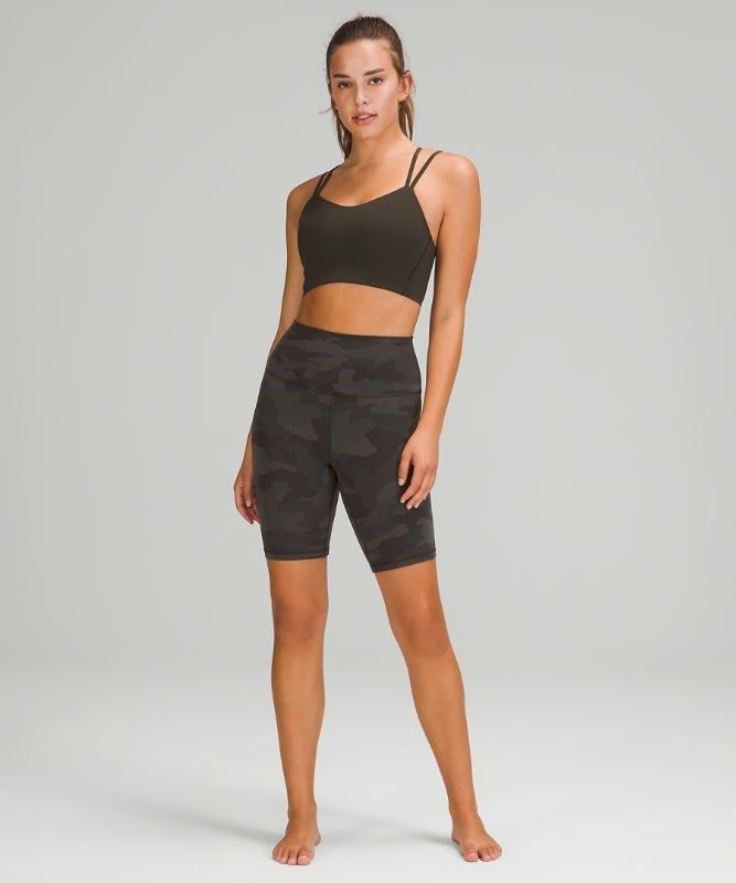 Lululemon Align High-Rise Short 8 Shorts Dam Camo Mörkolivgröna Olika Färger | SVXO-74865