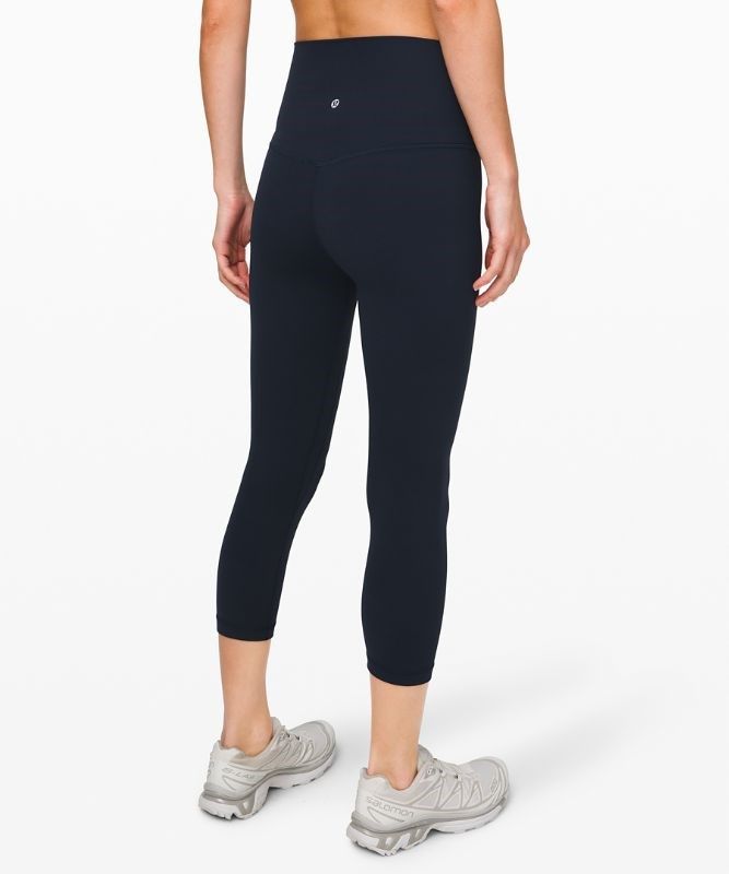 Lululemon Align Super High-Rise Crop 21 Leggings Dam Marinblå | DVJU-83507