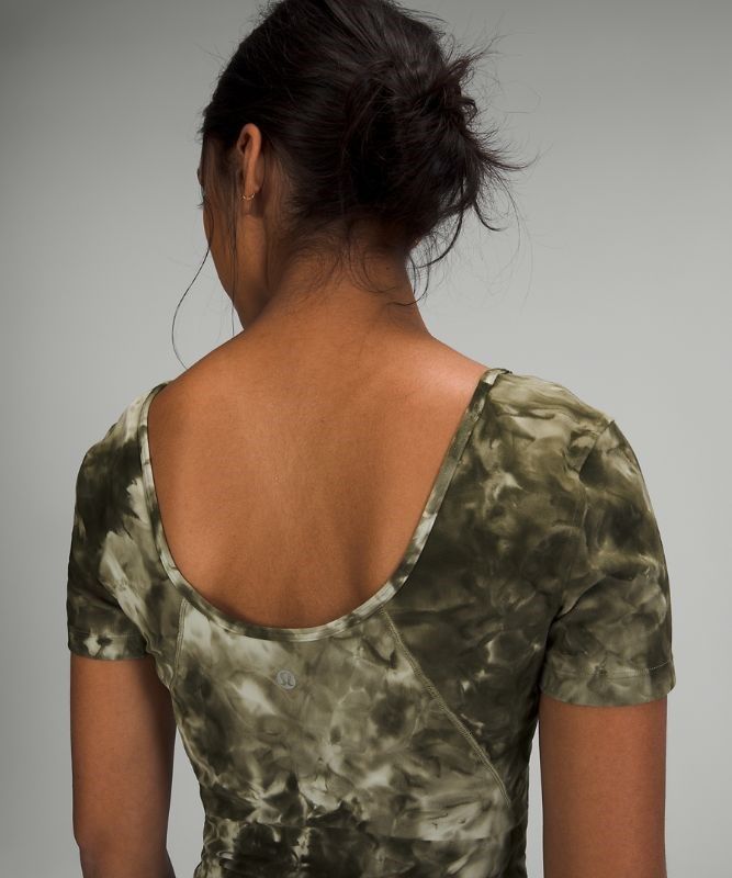 Lululemon Align T-Shirt Blast Dam Ljusolivgröna | AZXO-82064