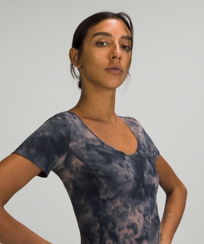 Lululemon Align T-Shirt Blast Dam Marinblå | QFVG-32418