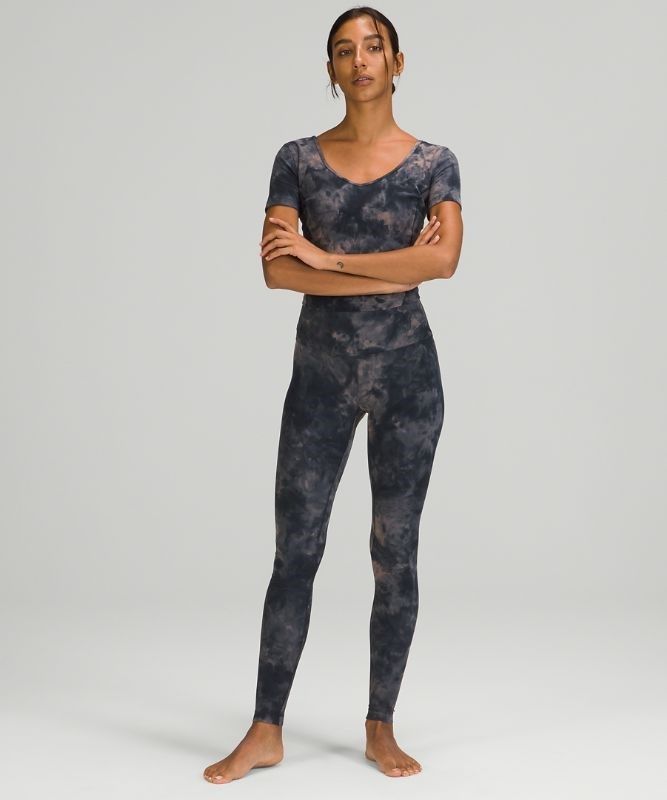Lululemon Align T-Shirt Blast Dam Marinblå | QFVG-32418