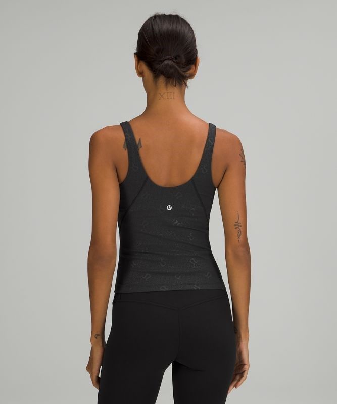 Lululemon Align Waist-Length Tank Top Blast Dam Svarta | EJNY-57486