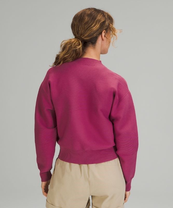 Lululemon AllAround Crewneck Sweater Tröjor Dam Rosa | SJXK-02653