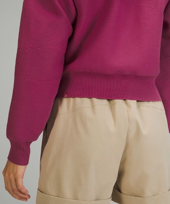 Lululemon AllAround Crewneck Sweater Tröjor Dam Rosa | SJXK-02653