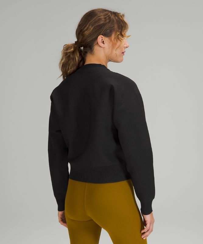 Lululemon AllAround Crewneck Sweater Tröjor Dam Svarta | EJWU-65102