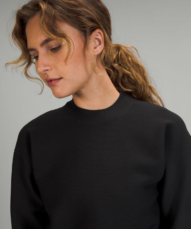 Lululemon AllAround Crewneck Sweater Tröjor Dam Svarta | EJWU-65102