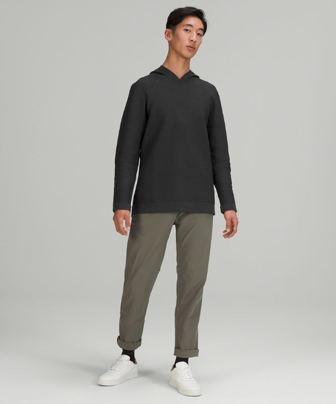 Lululemon AllAround Hooded Sweater Tröjor Herr Svarta Mörkgrå | DESG-29051