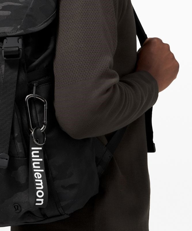 Lululemon All Hours Keychain Väskor Accessories Svarta Vita | YXAZ-16287