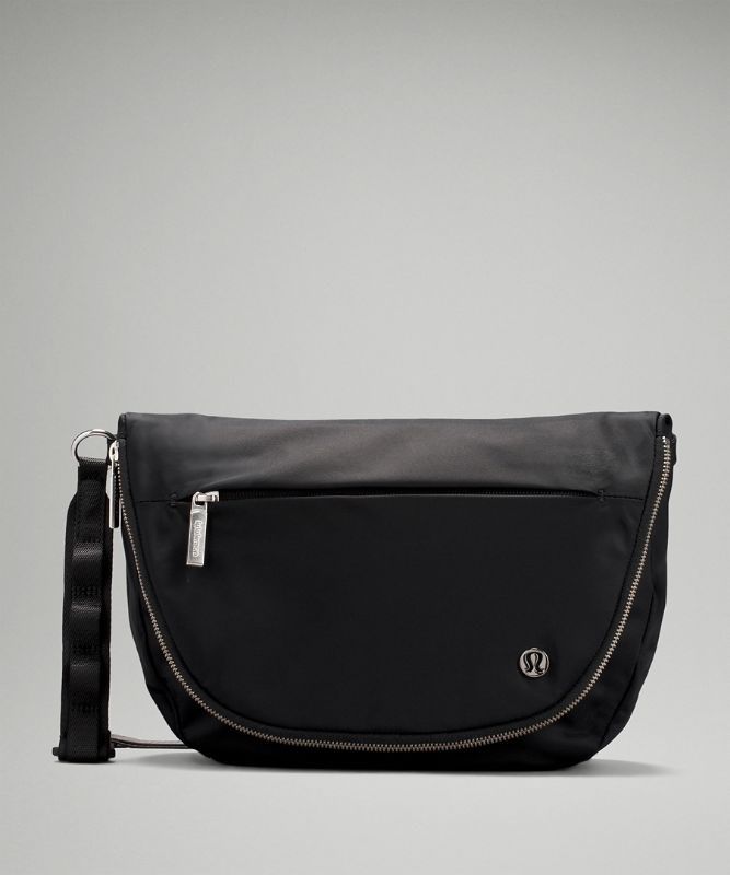 Lululemon All Night Festival Bag Zip Top Väskor Accessories Svarta | SDCE-08713