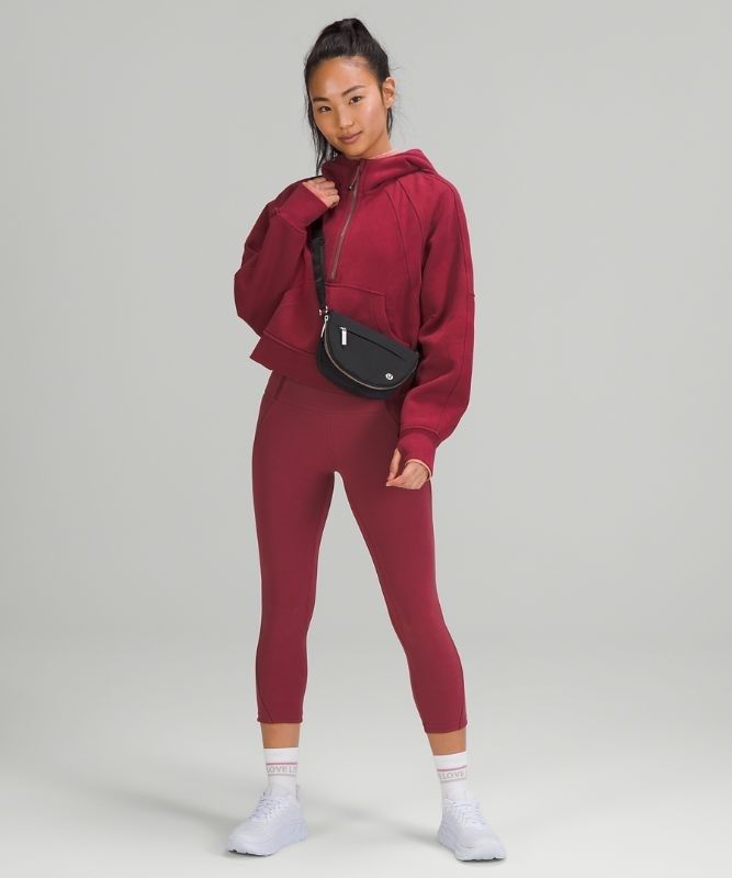 Lululemon All Night Micro Festival Bag Zip Top Väskor Accessories Svarta | OVYD-39468