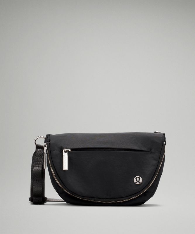 Lululemon All Night Micro Festival Bag Zip Top Väskor Accessories Svarta | OVYD-39468