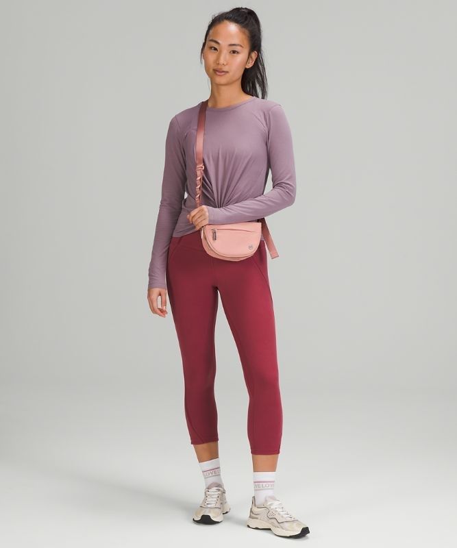 Lululemon All Night Micro Festival Bag Zip Top Väskor Accessories Rosa | VMEQ-19360