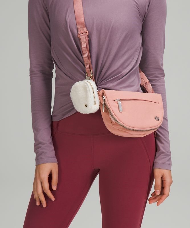 Lululemon All Night Micro Festival Bag Zip Top Väskor Accessories Rosa | VMEQ-19360