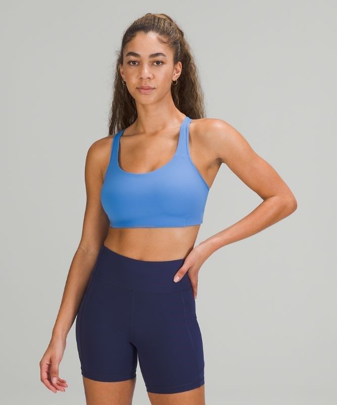 Lululemon All Powered Up Bra Sport BH Dam Blå | OMSU-56284
