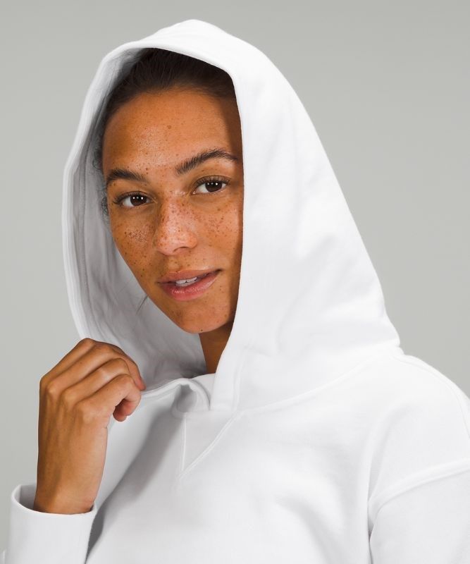 Lululemon All Yours Cropped Hoodie Hoodie Dam Vita | QAPU-04138