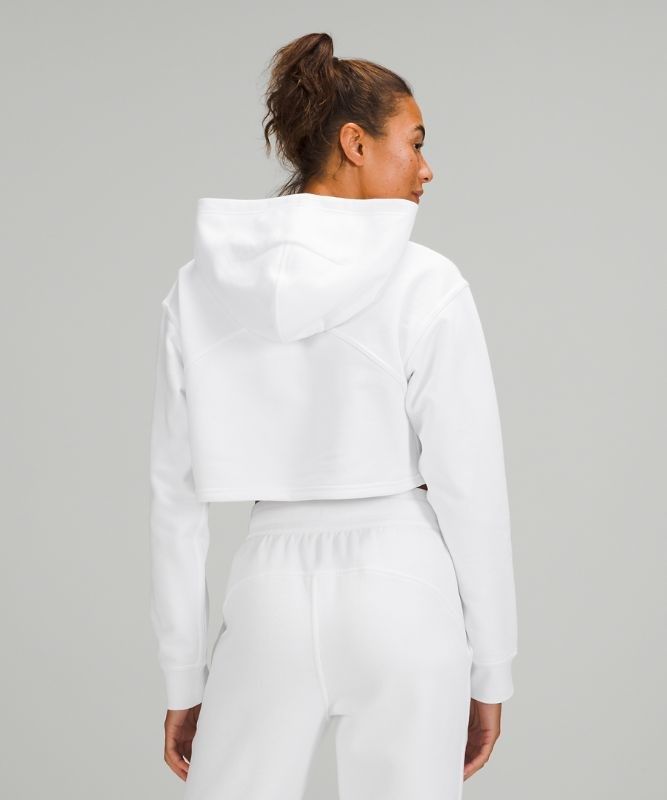 Lululemon All Yours Cropped Hoodie Hoodie Dam Vita | QAPU-04138