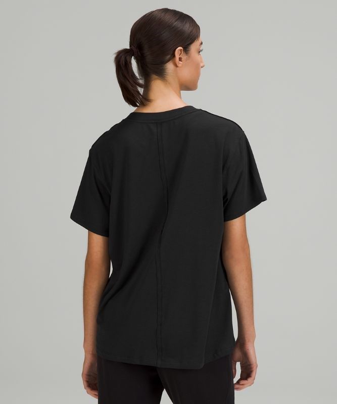 Lululemon All Yours Graphic Short Sleeve T-Shirt Blast Dam Svarta | GCHW-75086